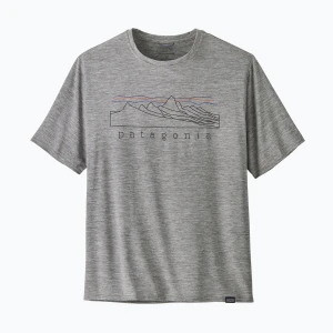 Koszulka męska Patagonia Cap Cool Daily Graphic Shirt stratapeaks/feather grey
