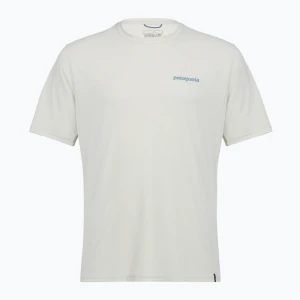 Koszulka męska Patagonia Capilene Cool Daily - Boardshort Logo dyno white