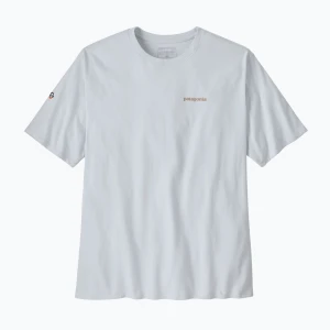 Koszulka męska Patagonia Fitz Roy Icon Responsibili-Tee white
