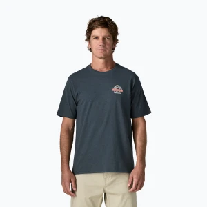 Koszulka męska Patagonia Great Waves Responsibili-Tee summit blue