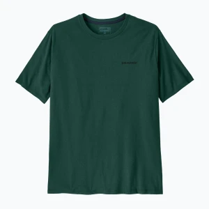 Koszulka męska Patagonia P-6 Logo Responsibili-Tee cascade green