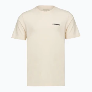 Koszulka męska Patagonia P-6 Logo undyed natural