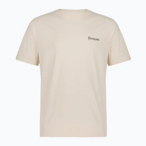 Koszulka męska Patagonia Water People Banner T-Shirt undyed natural Beżowy