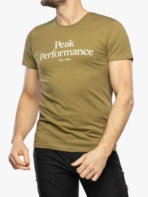 Koszulka męska Peak Performance Original Tee - snap green