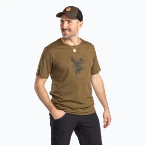 Koszulka męska Pinewood Moose olive