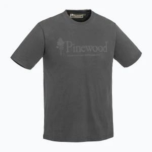 Koszulka męska Pinewood Outdoor Life d.anthracite