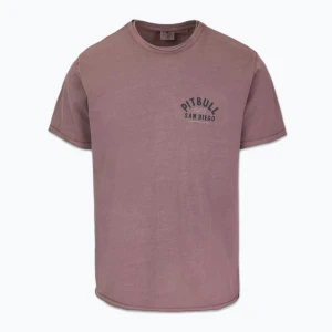 Koszulka męska Pitbull Pacyfic dusty burgundy