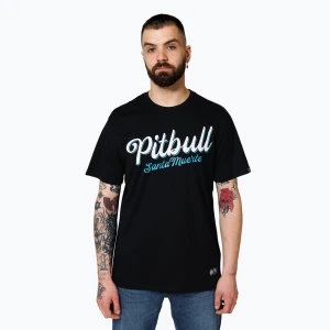Koszulka męska Pitbull Santa Muerte black