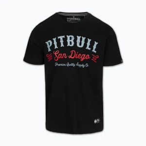 Koszulka męska Pitbull Strenght & Respect black