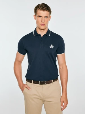 koszulka męska polo granatowa seller 403 Big Star