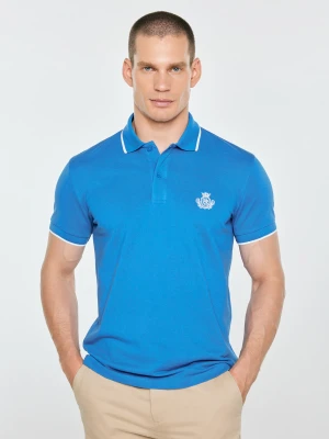 koszulka męska polo niebieska seller 401 Big Star