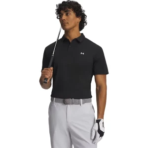 Koszulka męska polo T2G Pique Under Armour Czarny