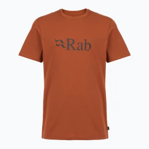 Koszulka męska Rab Stance Logo red earth