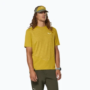 Koszulka męska Salewa Pedroc Tech Dry olive oil