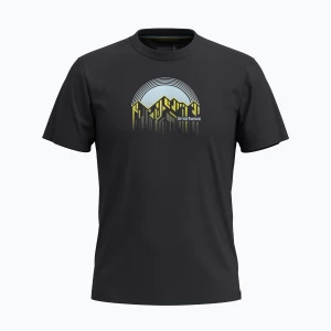 Koszulka męska Smartwool Dusk to Dawn Graphic Short Sleeve black