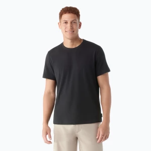 Koszulka męska Smartwool Perfect Crew Short Sleeve black