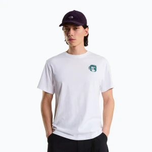 Koszulka męska The North Face Basecamp Barista Rlx tnf white/pacific teal