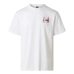 Koszulka męska The North Face Camping 0A8GQMFN41 - biała