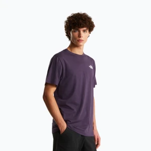 Koszulka męska The North Face Evolution Box NSE endless dusk Fioletowy