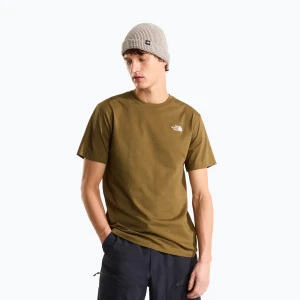 Koszulka męska The North Face Evolution Simple Dome Regular SS caraway seed Zielony