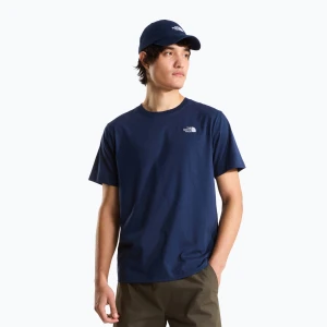 Koszulka męska The North Face Evolution Simple Dome Regular SS summit navy Granatowy