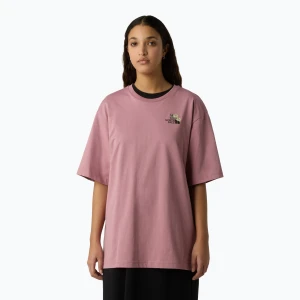 Koszulka męska The North Face Flower Dome Relaxed Graphic nostalgia rose