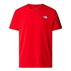 Koszulka męska The North Face Lightning Alpine 0A87H7HCL1 - czerwona