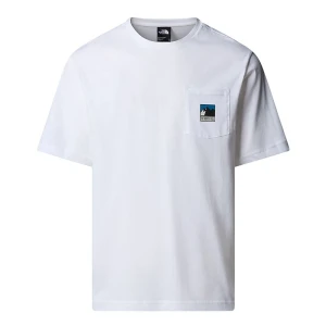 Koszulka męska The North Face Mountain 0A8E3MFN41 - biała