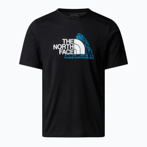 Koszulka męska The North Face Mountain Foundation Graphic black