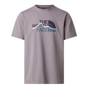 Koszulka męska The North Face Mountain Line 0A8GUXG7O1 - fioletowa