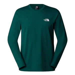 Koszulka męska The North Face Simple Dome 0A87QN6GI1 - zielona