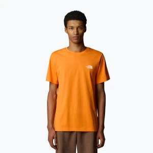 Koszulka męska The North Face Simple Dome Tee digital orange