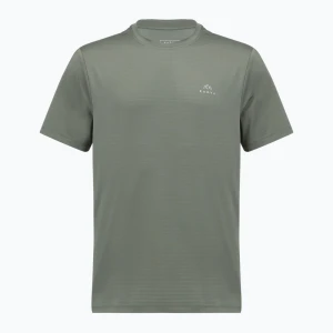 Koszulka męska trekkingowa KADVA TrailCore oddychająca zielony