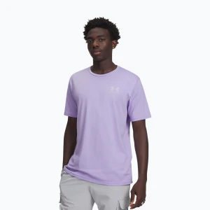 Koszulka męska Under Armour Sportstyle Left Chest transparent/distant gray