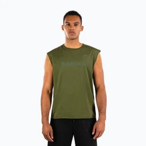 Koszulka męska Venum Boxing VT Sleeveless military green