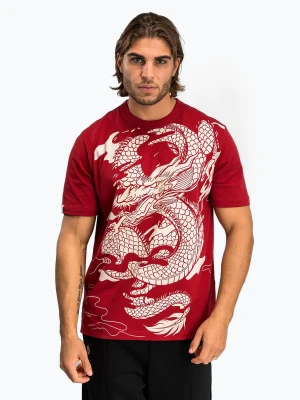 Koszulka męska Venum Dragon’S Flight Men’S T-Shirt cherry red/cream white