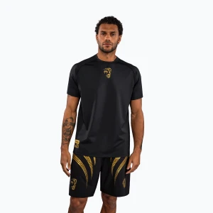Koszulka męska Venum x Mike Tyson Tiger Dry Tech black / gold