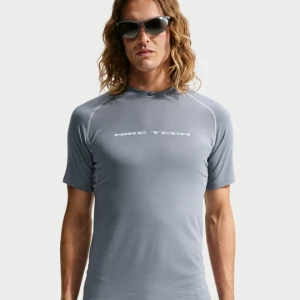 Koszulka męska z krótkim rękawem Dri-FIT Nike Tech - Szary