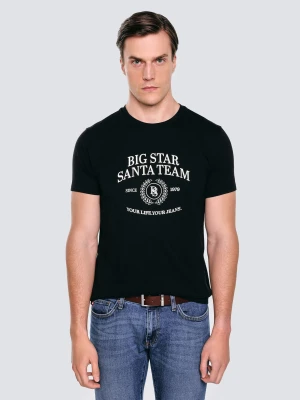 Koszulka męska z nadrukiem czarna Marr 906 BIG STAR