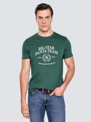 Koszulka męska z nadrukiem zielona Marr 304 BIG STAR