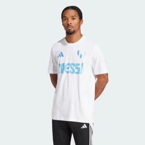 Koszulka Messi Name and Number Graphic Adidas biały