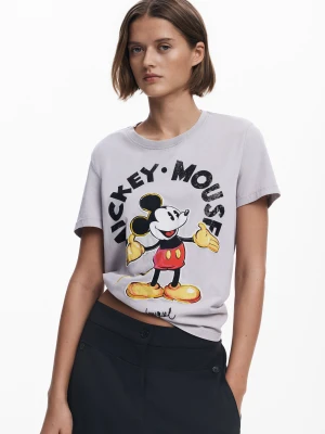 Koszulka Mickey Mouse™ Desigual czarny