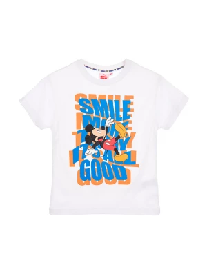 MICKEY Koszulka "Mickey" w kolorze białym rozmiar: 98