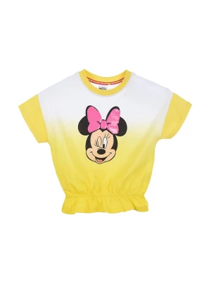 MINNIE MOUSE Koszulka "Minnie" w kolorze biało-żółtym rozmiar: 98
