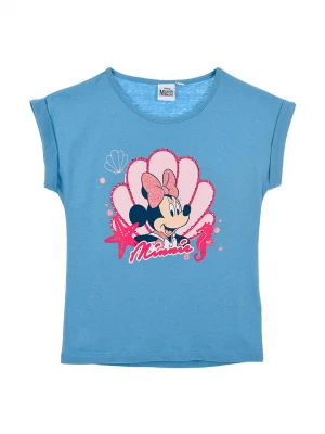 MINNIE MOUSE Koszulka "Minnie" w kolorze niebieskim rozmiar: 128