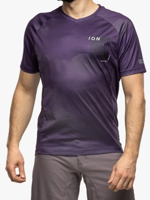 Koszulka MTB ION Jersey Traze SS 2.0 - dark purple