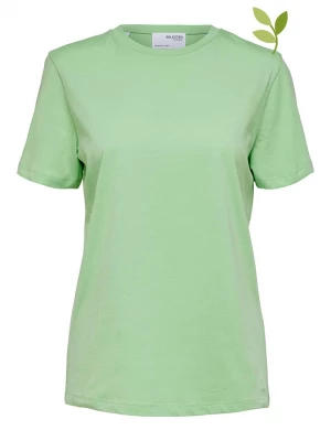 SELECTED FEMME Koszulka "My Essential" w kolorze zielonym rozmiar: XS