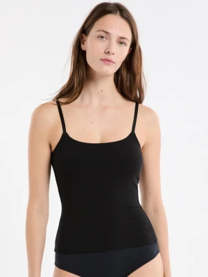 Koszulka na ramiączka z wbudowanym biustonoszem Etam