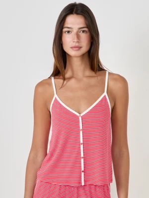 Koszulka na Ramiączkach w paski Etam