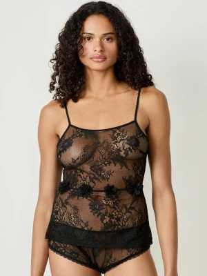 Koszulka na Ramiączkach z Haftem Etam